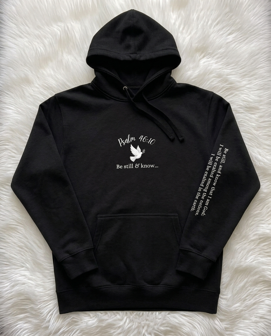 BE STILL & KNOW PREMIUM HOODIE