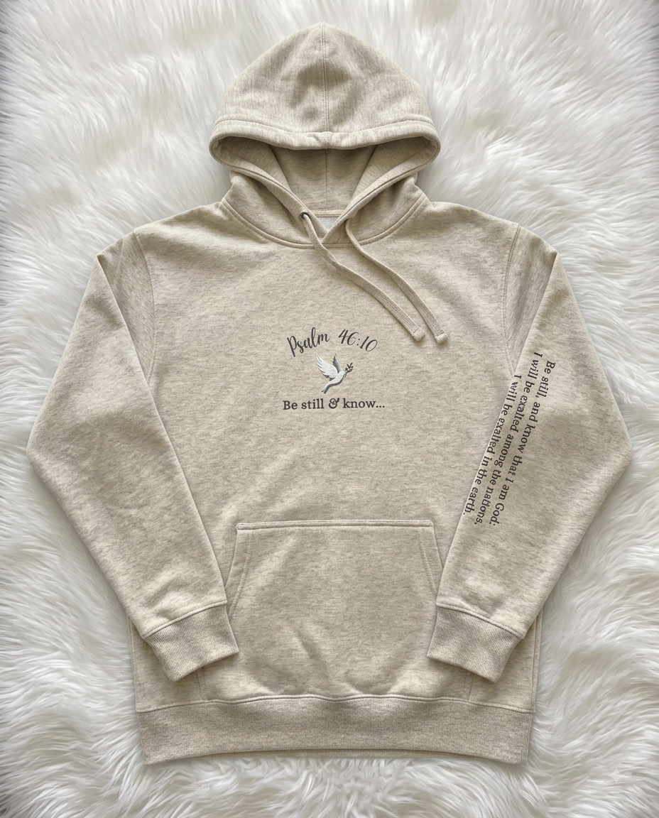 BE STILL & KNOW PREMIUM HOODIE