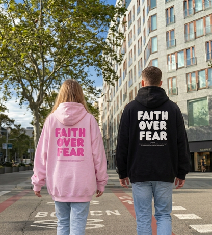 FAITH OVER FEAR PREMIUM HOODIE